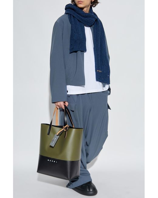Marni Blue Trousers With Pockets for men