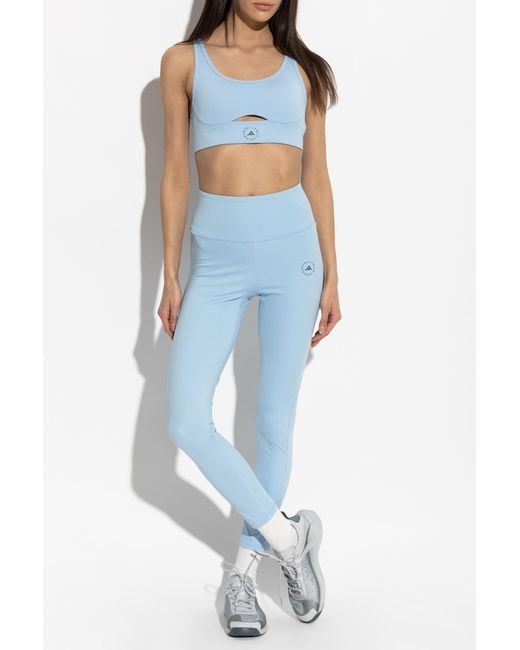 Adidas By Stella McCartney Blue Training Leggings