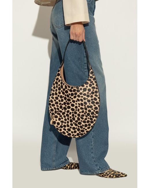 Tory Burch Blue Shoulder Bag 'Pierced'