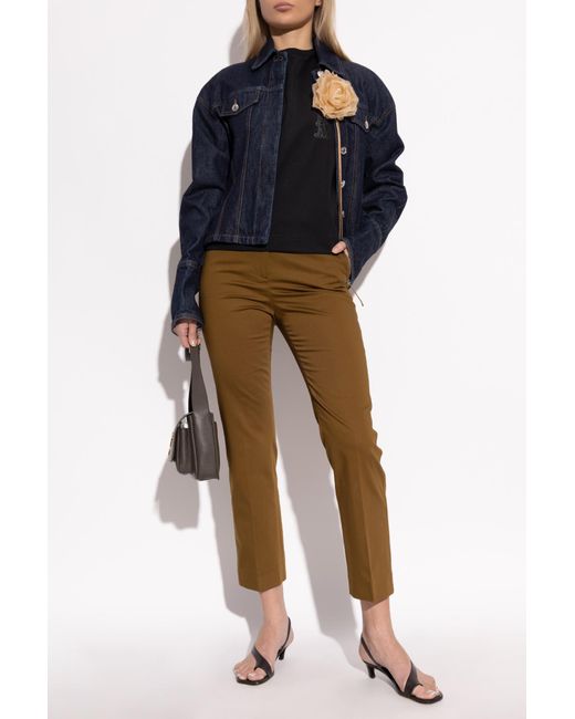 Sportmax Blue Denim Jacket Gange