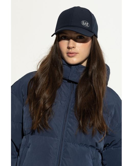 EA7 Blue Baseball Cap