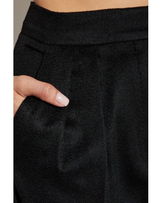 Max Mara Black Wool Trousers 'Ori'