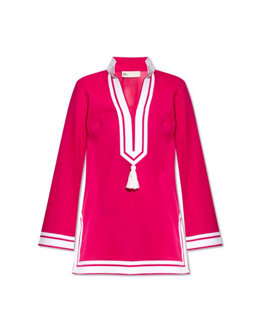 Tory Burch Pink Beach Tunic
