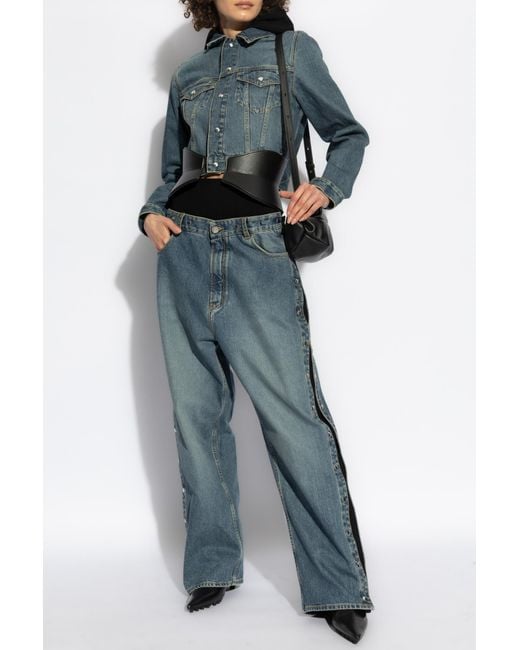 Alaïa Blue Denim Jacket
