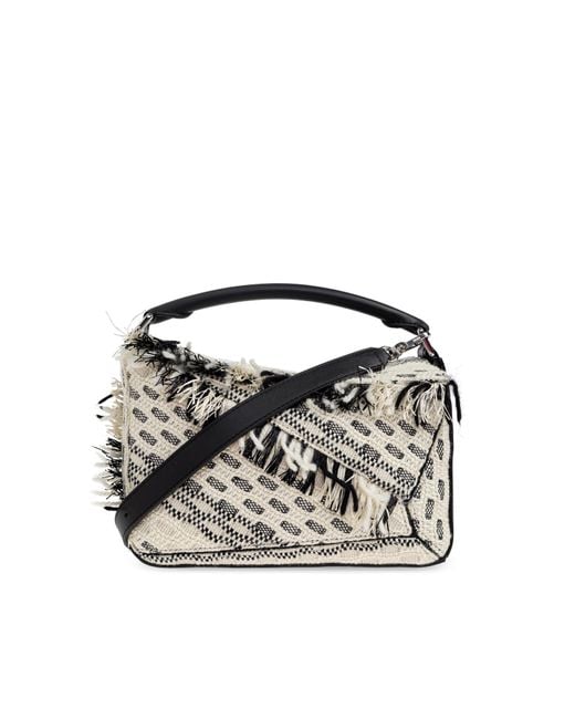 Loewe Natural Handbag 'Puzzle Small'