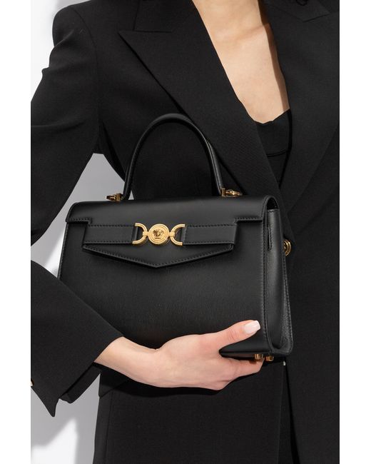 Versace Black 'medusa '95' Handbag,