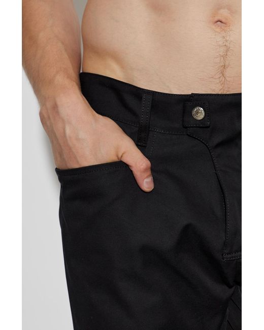 DSquared² Blue Trousers With Stitching for men