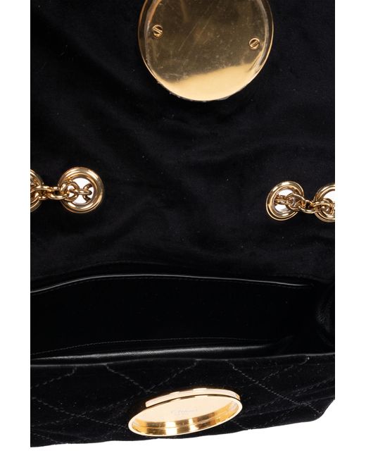 Chloé Gray Shoulder Bag Heritage Small"