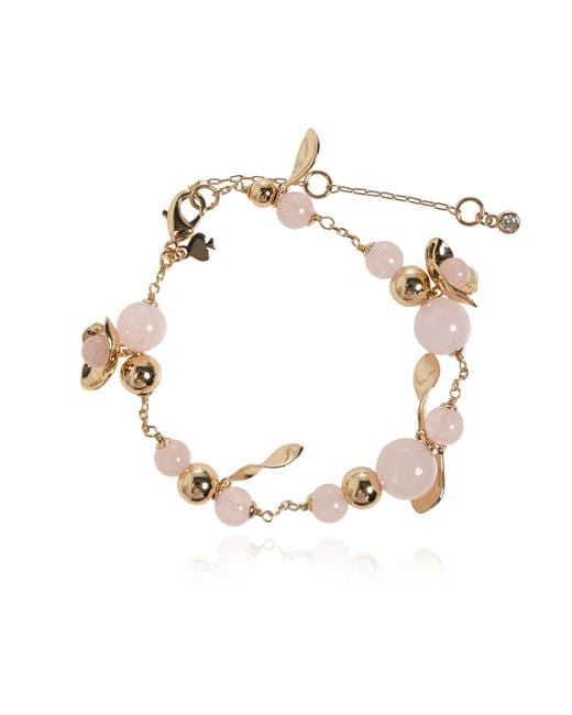 Kate Spade White Charm Bracelet