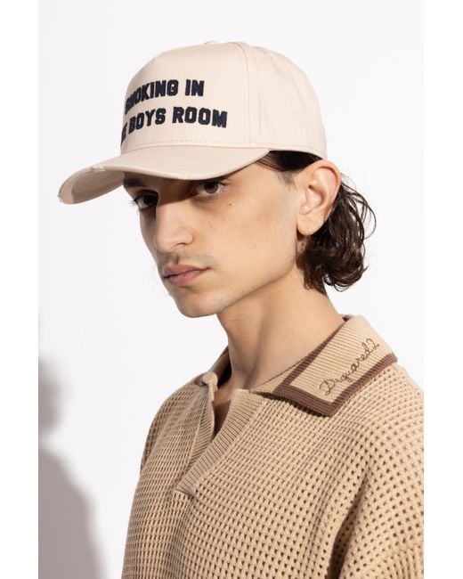 DSquared² Natural Baseball Cap for men