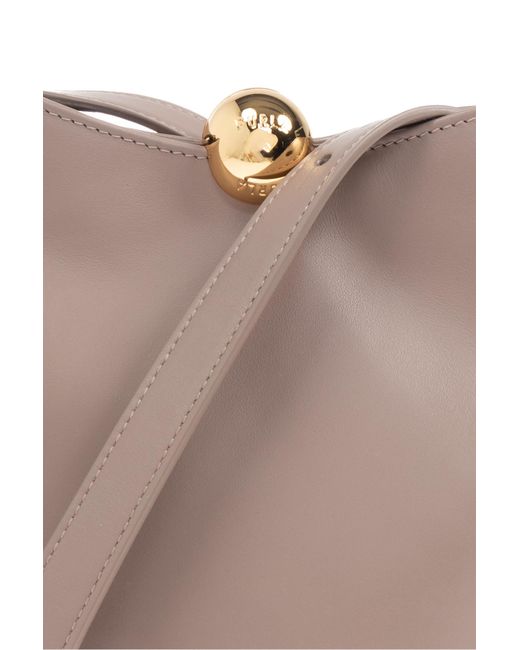 Furla Brown Shoulder Bag "Sfera Soft Mini"