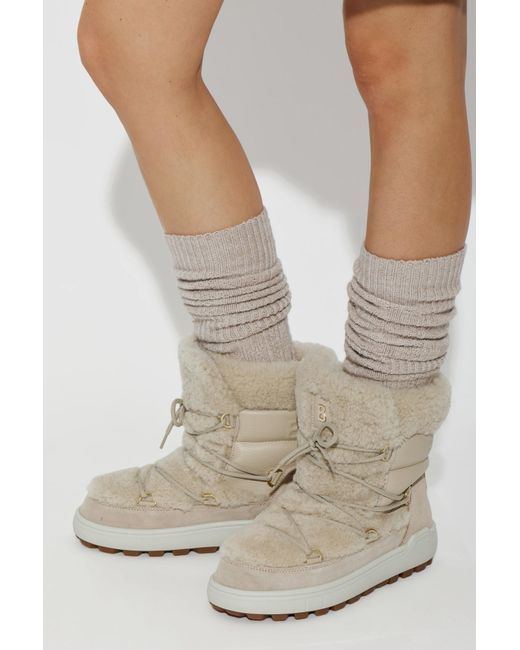 Bogner Natural Leather Snow Boots 'Chamonix'