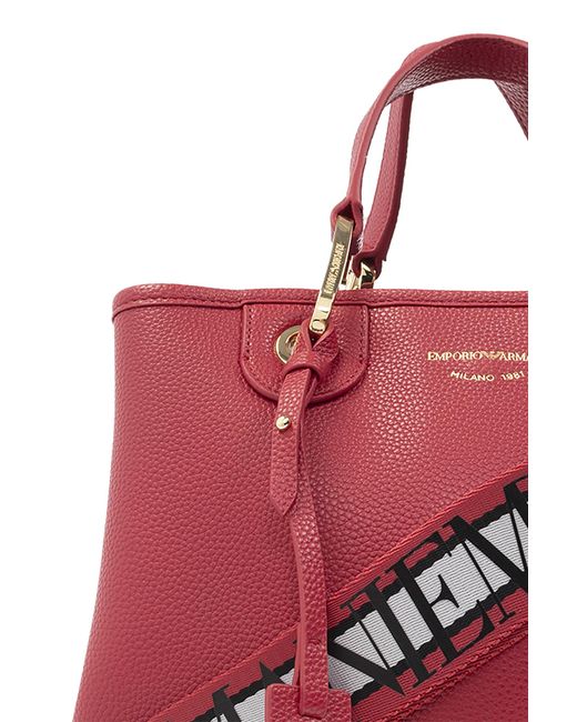 Emporio Armani Myea Small Shoulder Bag in Red Lyst UK
