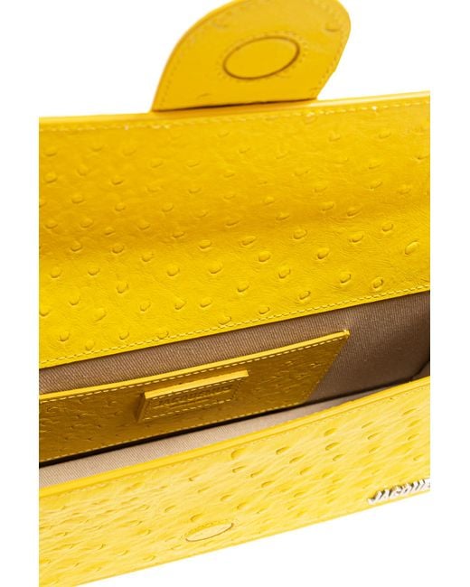 Jacquemus Yellow Shoulder Bag Le Bambino Long