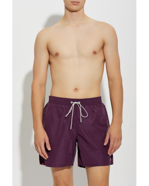 DIESEL Purple Swimming Shorts 'George-41-Utlt' for men