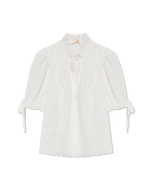 Ulla Johnson White Top 'Pristine'
