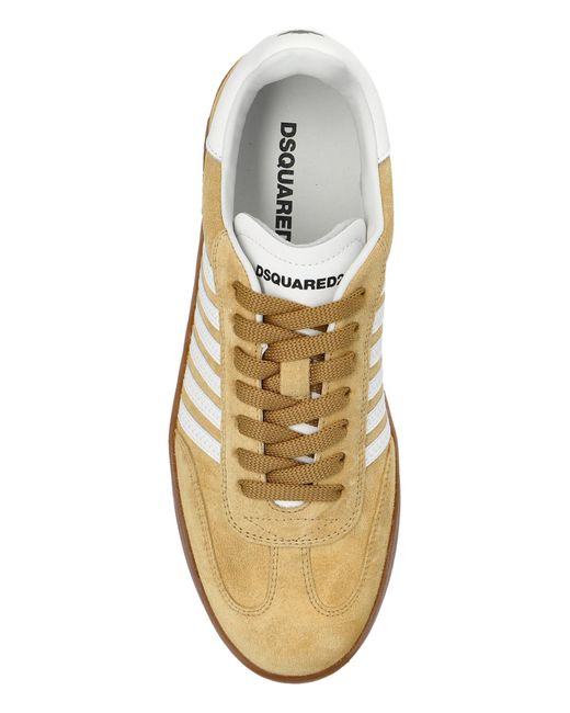 DSquared² Brown Boxer Sneakers