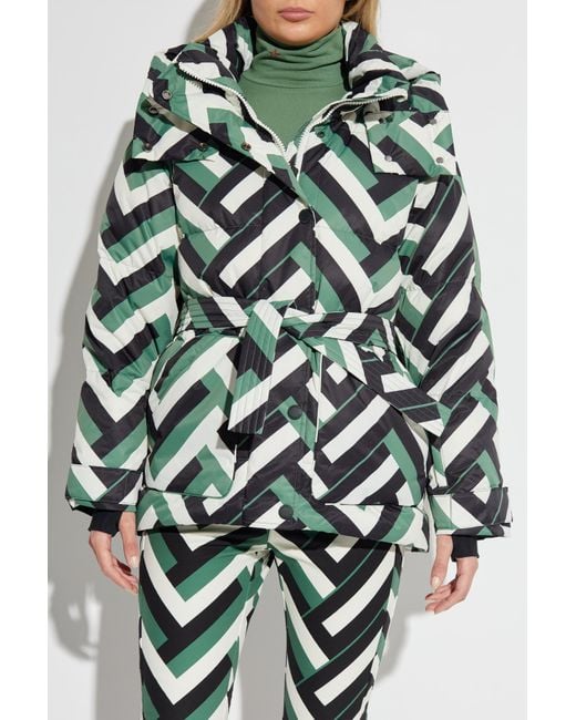 Perfect Moment Green Cortina Down Ski Jacket