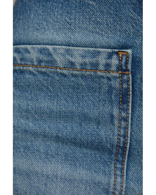 Victoria Beckham Blue Jeans With Logo