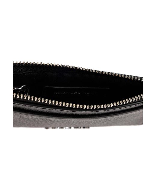 MICHAEL Michael Kors Black Card Case 'Jet Set'
