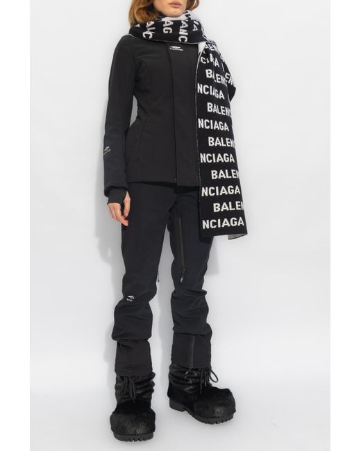 Balenciaga Black 'skiwear' Collection Jacket,