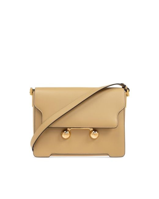 Marni Natural Shoulder Bag Trunkaroo Medium