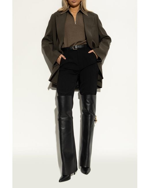 Givenchy Black Leather Boots
