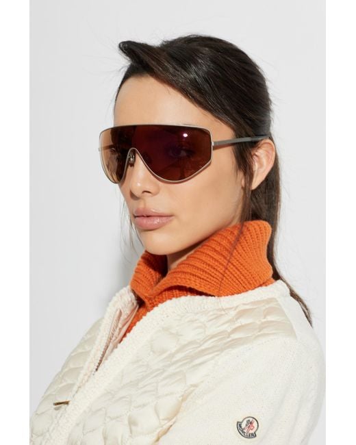 Moncler Pink "Tanium" Sunglasses