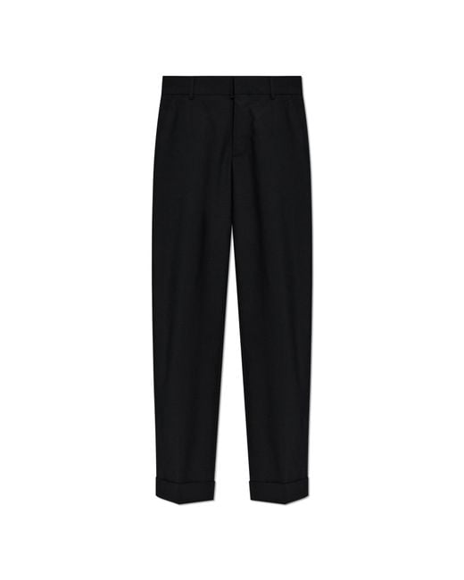 DSquared² Black Creased Trousers
