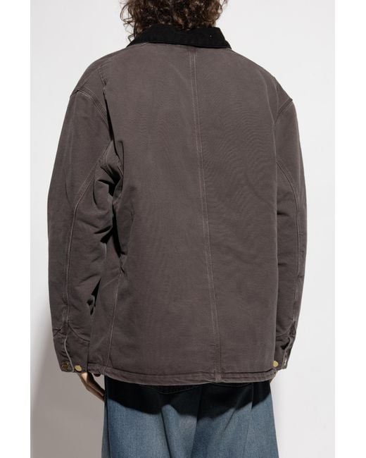 Carhartt Blue Insulated "Chore" Jacket for men