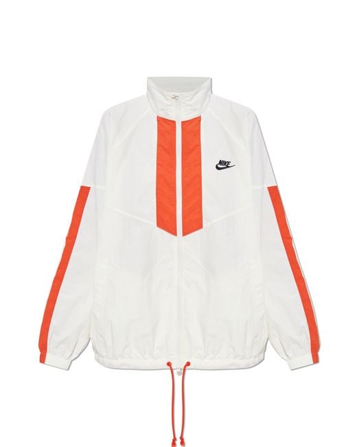 Nike Red Jacket With Logo