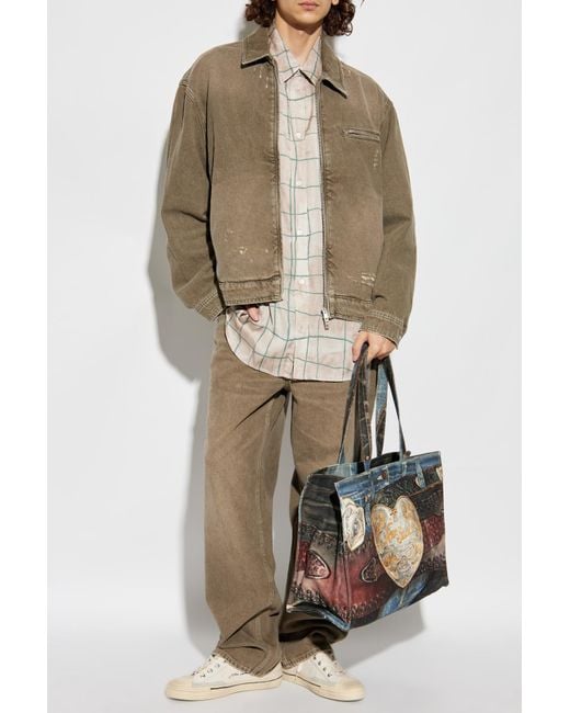Represent Natural Denim Jacket for men