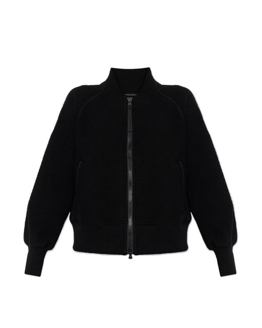 Canada Goose Black Sweatshirt With Logo Patch
