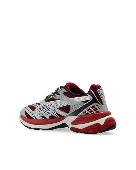 Puma red sports shoes outlet