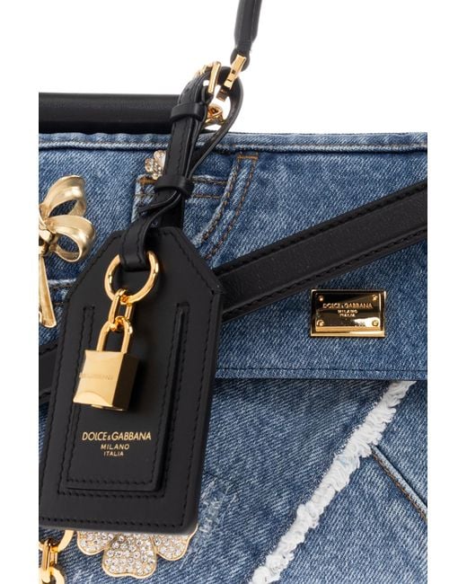 Dolce & Gabbana Black Handbag 'sicily Large',