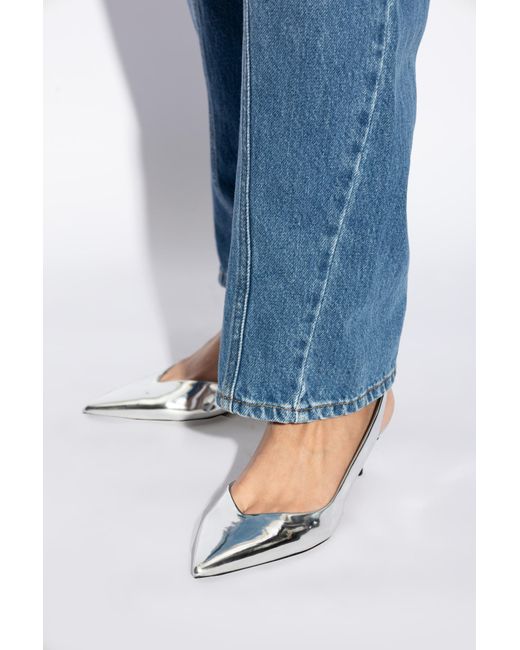 Isabel Marant Blue Heeled Shoes Padim