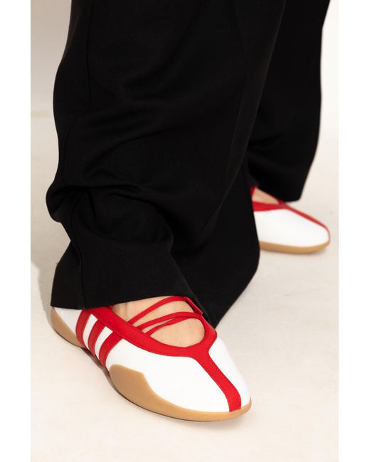 Adidas Originals Red Sports Shoes "Taekwondo Mei Ballet W"