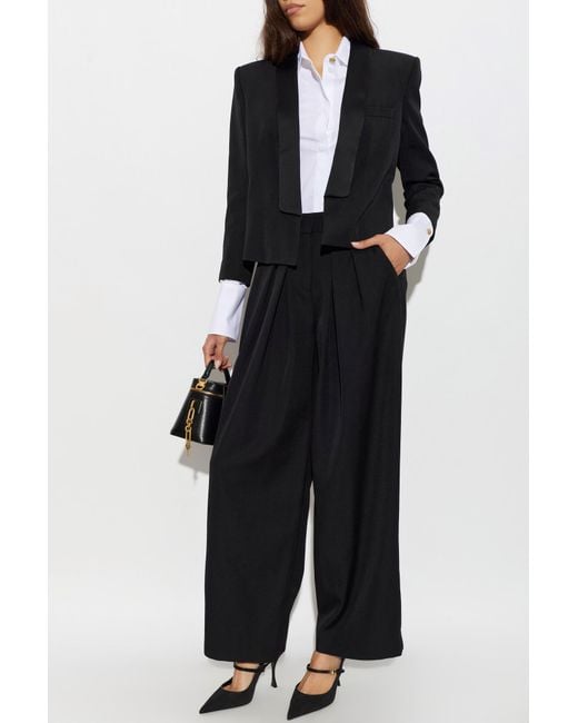 Balmain Black Wool Blazer
