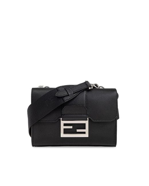 Fendi White Shoulder Bag Double Baguette for men