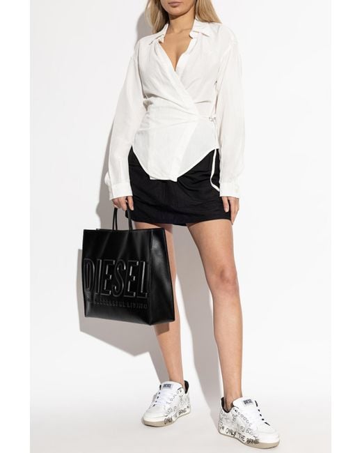 DIESEL Black Skirt 'O-Cean-S2'