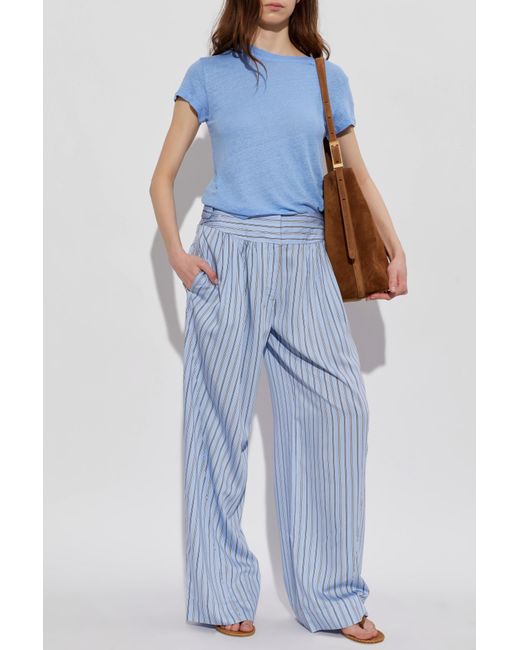 IRO Blue 'Ulyse' Trousers
