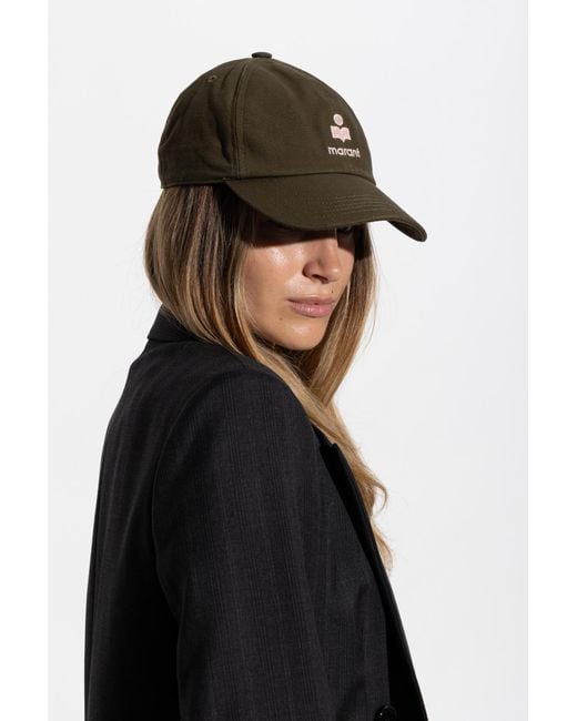 Isabel Marant Green "Tomas" Baseball Cap