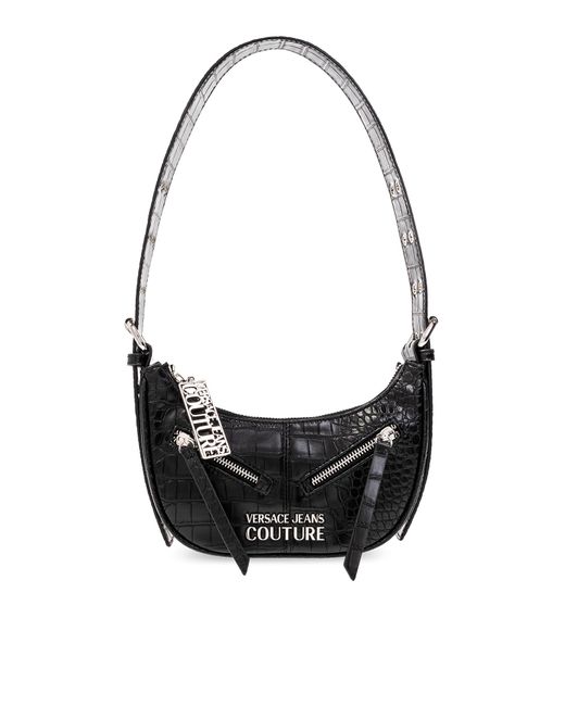 Versace Jeans Couture logo-embellished faux-leather Shoulder Bag