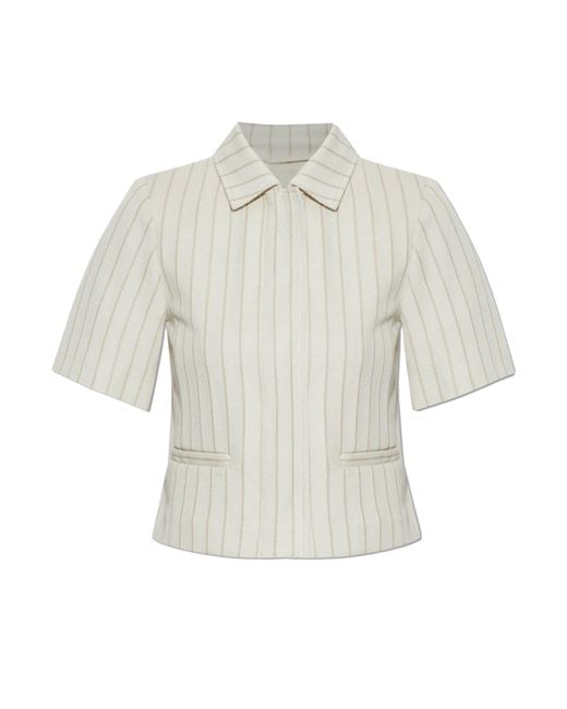 Max Mara White Shirt "Angio"