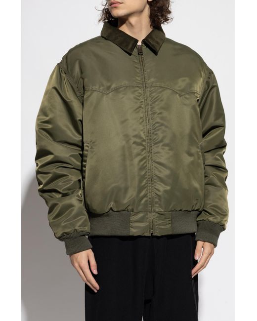 Maison Margiela Green Bomber Jacket for men