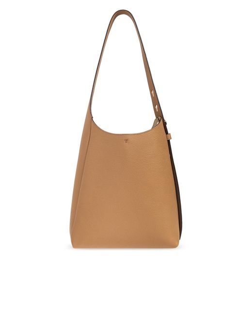 Tory Burch Natural Shoulder Bag 'Romy Small'