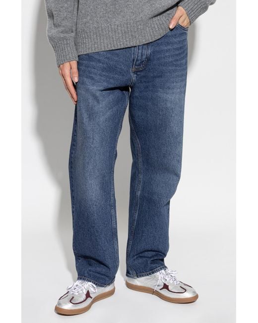 Studio Nicholson Blue 'Riso' Jeans for men