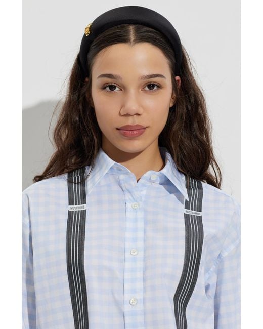 Moschino Black Headband