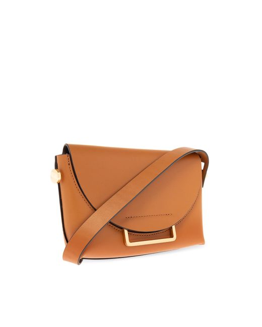 AllSaints Brown 'francine' Shoulder Bag,