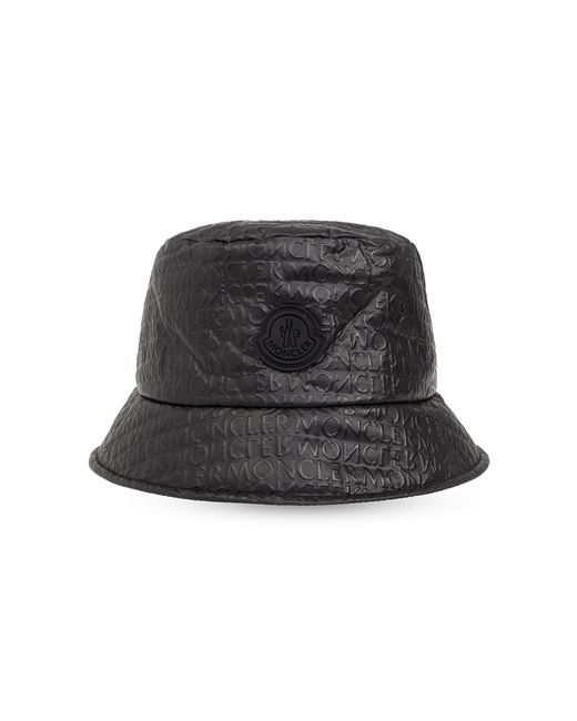 Moncler Black Reversible Bucket Hat